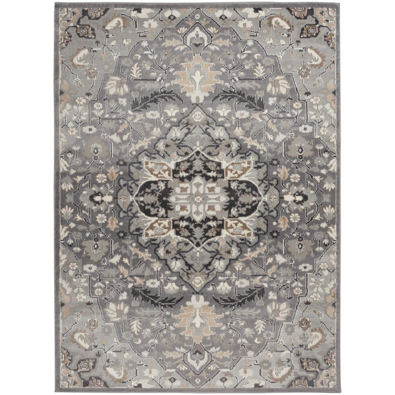 Biarni Oriental Indoor Rug, Rectangle 6' x 9'
