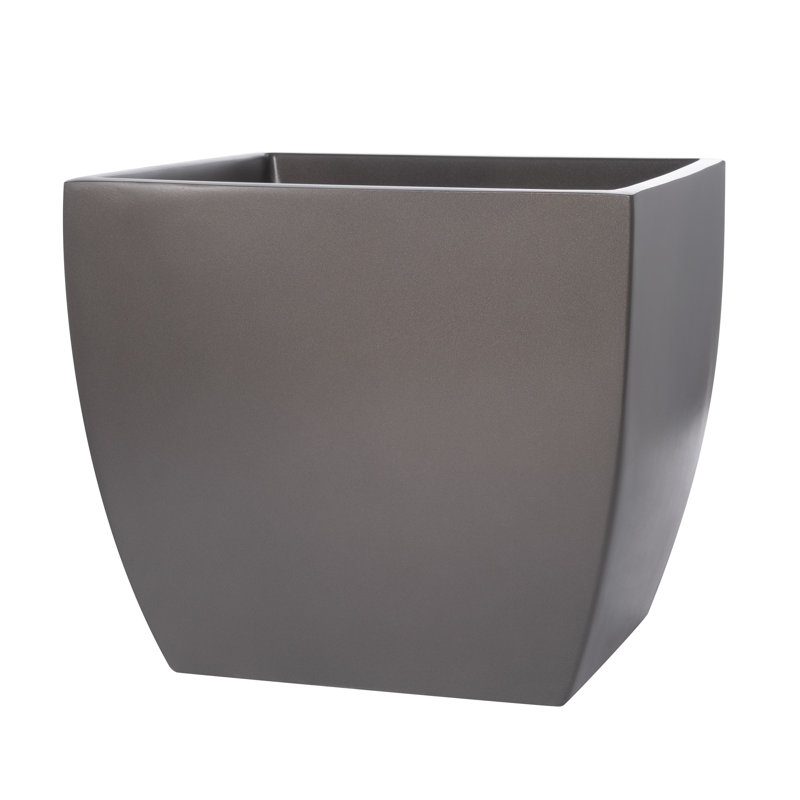 Alexy Pacifica Flower Box, gris, H 14,5 po x l 16 po x P 16 po