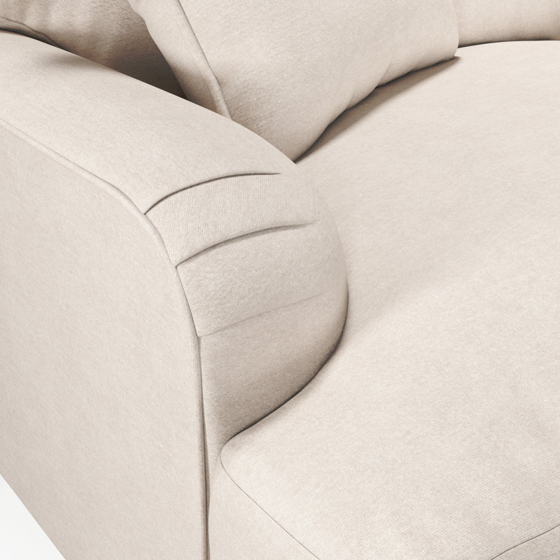 Adaku 2 Seater Sofa, Marble, Burnished Beech