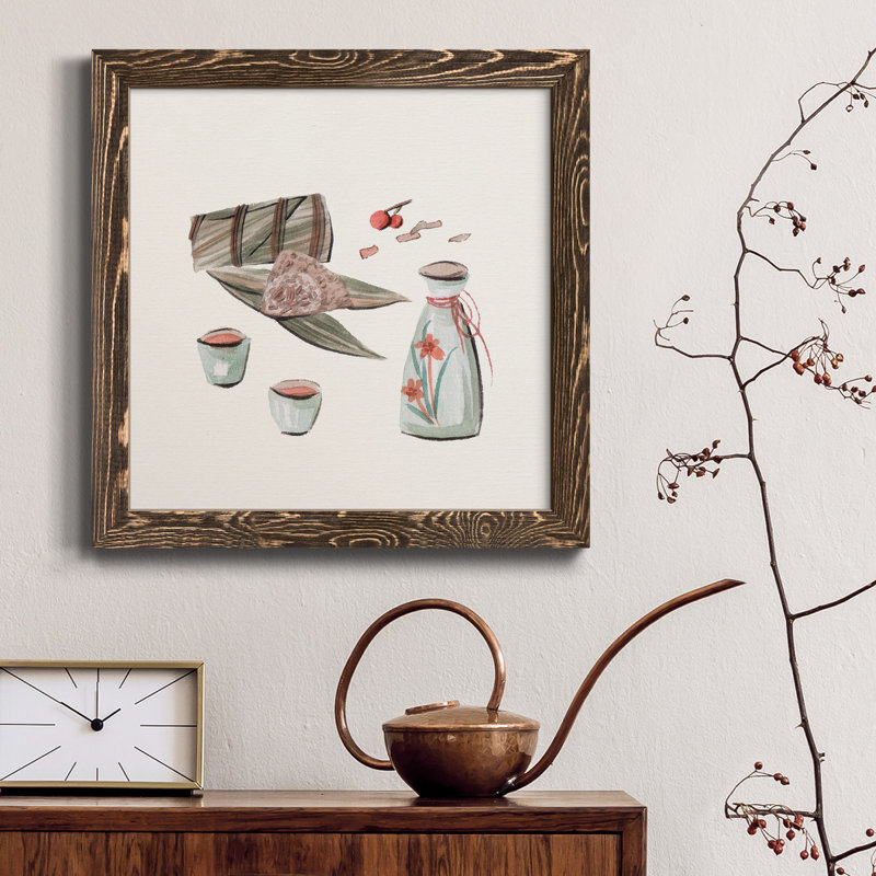 Toile encadrée The Way Home V-Premium - prête à être accrochée, Noyer, H 35,5 po x l 35,5 po x P 1,5 po