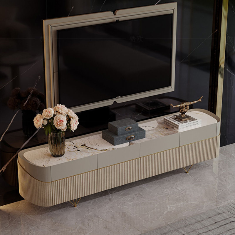 Meuble télé Minimalist Creative, H 20,47 po x L 86,61 po x l 17,72 po