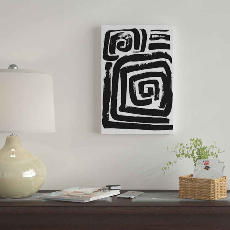 « clockwork », reproduction sur toile, H 40 po x l 26 po x P 1,5 po