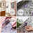 78.7 In. Decorative Floral Window Film Non-Adhesive Privacy Glass Stickers Window Decal-1312423832