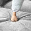 Canapé 3 places avec repose-pieds avec rangement pour le salon, la chambre à coucher et la chambre compacte, canapé modulaire rembourré, banc en L avec repose-pieds