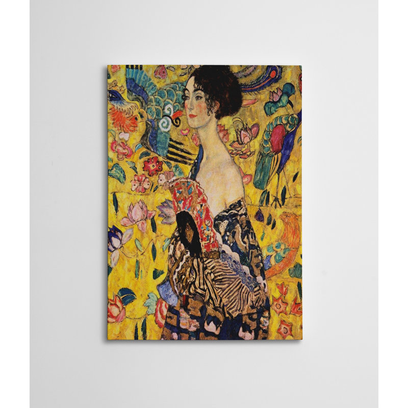 Stunning Decorative Canvas Painting by Gustav Klimt | 100% Canvas, Wooden Frame | Perfect for Home Decor & Art Lovers