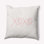 Reversible Throw Pillow