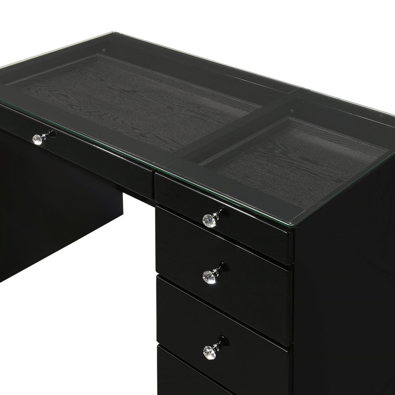 Ensemble de meuble-lavabo 1 pièce 5 pièces, Noir