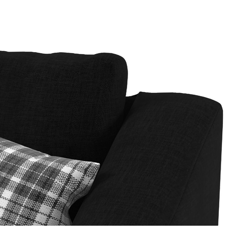 Northwest Hills 2 Seater Sofa Bed, Black
