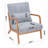 Vintage Luxury Style Accent Chair&Coffee Table Set-916801989-916801991