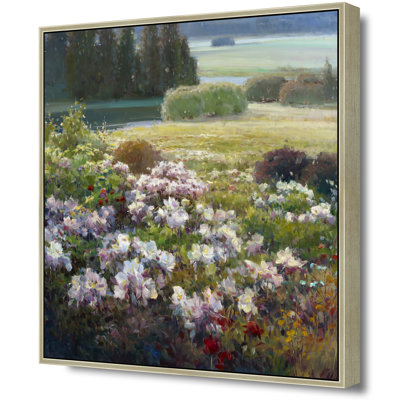 Valley Of Peonies Print
