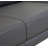 Dark Gray Genuine Leather Sofa with Adjustable Headrest-530621617-441121516