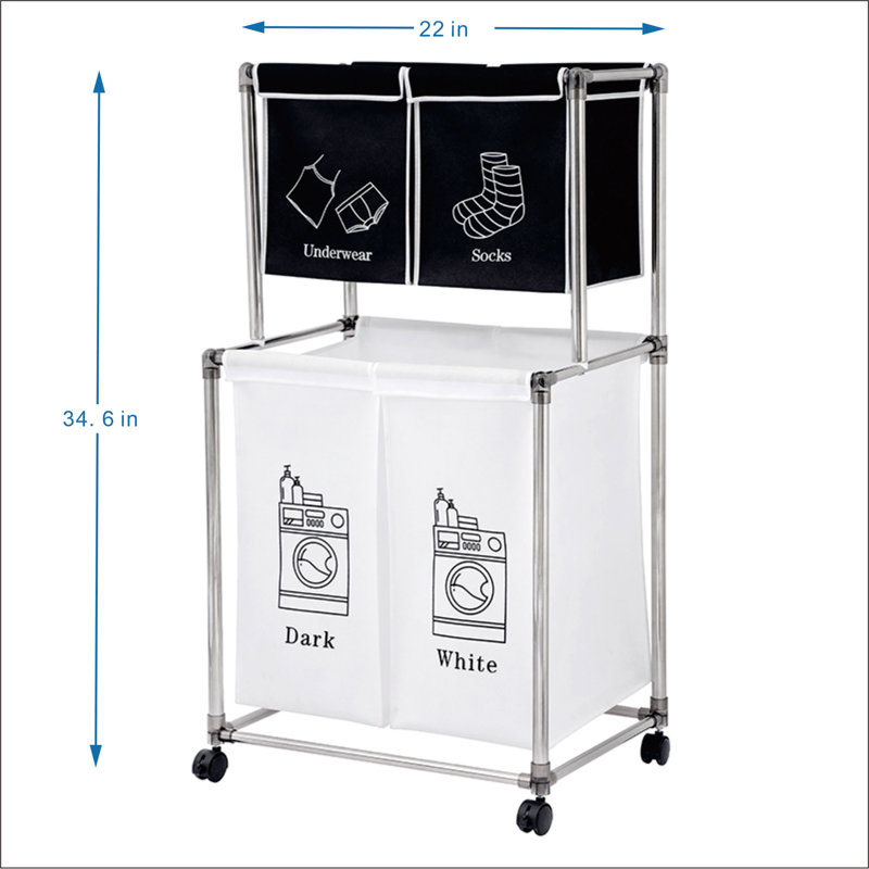 Rolling Laundry Sorter