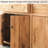 Chinese-Style Retro Walnut Storage Side Cabinet
