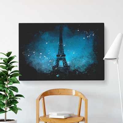 Eiffel Tower Vol.9 - Wrapped Canvas Painting