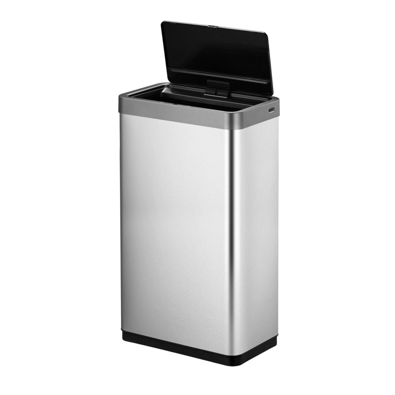 Motion Sensor Recycling Bin Mirage Stainless Steel