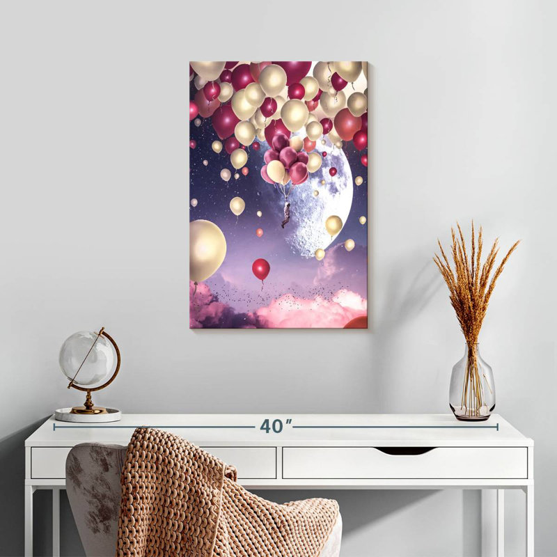 Kelan Balloon Jump, 24" H x 16" W
