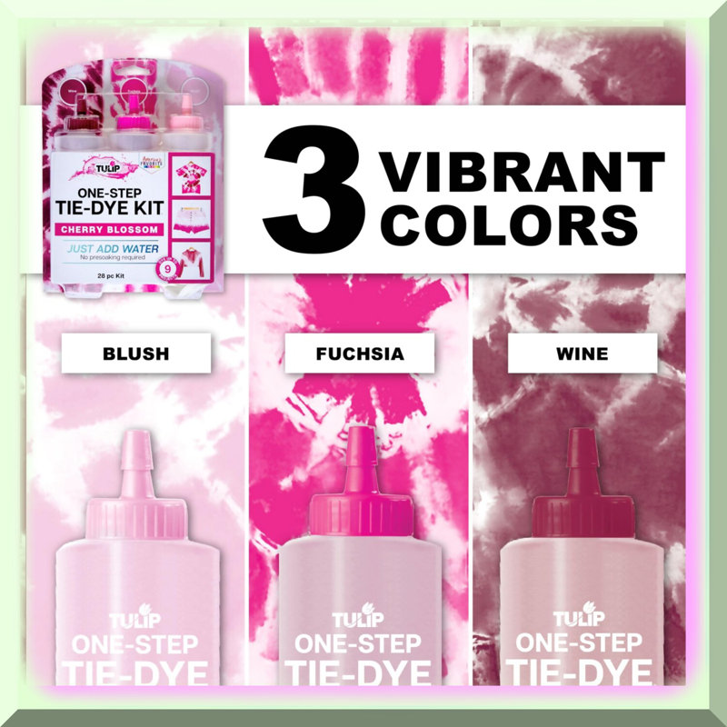 Cherry Blossom Tie-Dye Kit 3-Color 4oz Bottles