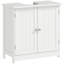 Élégant meuble de rangement à piédestal