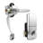 Córdoba Handleset with Electronic Deadbolt and Door Lever and Rosette