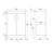 Athena Gloss White 60cm Free-Standing Vanity Unit Base Only
