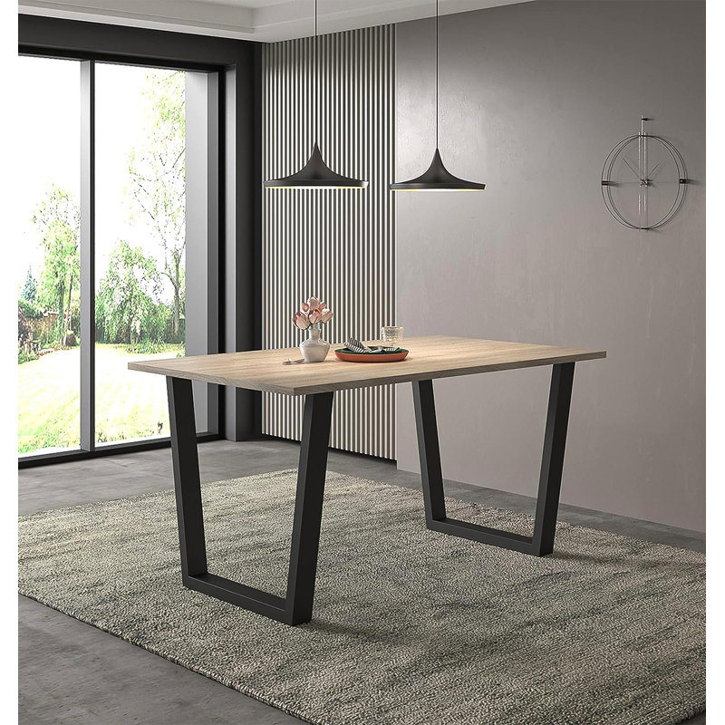 Antigua Metal Base Dining Table