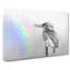 Rainbow Light In Abstract - Wrapped Canvas-55322350