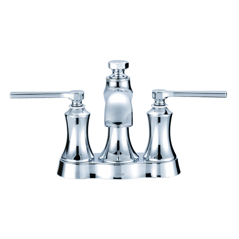Draper Centerset Bathroom Faucet with Drain Assembly, Chrome