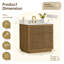 Meuble-lavabo simple 36 po Navan