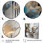 Reproduction d'art sur toile, formes abstraites et lignes infinies II-1555612863-1555612832