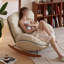 Chaise berçante ergonomique en similicuir