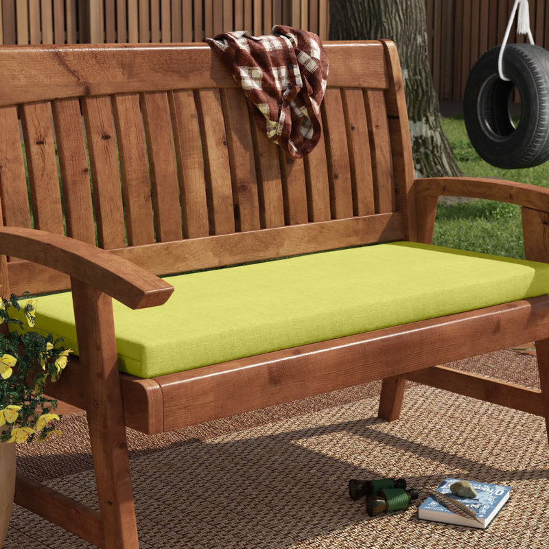 Indoor/Outdoor Seat Cushion, Lime