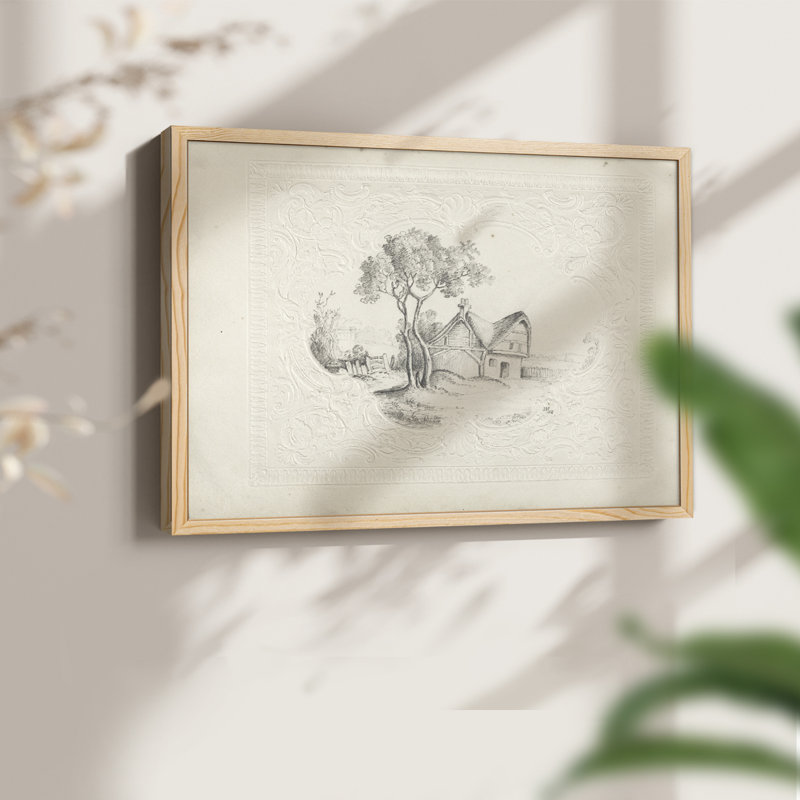 Croquis rétro - XXIV - reproduction encadrée
