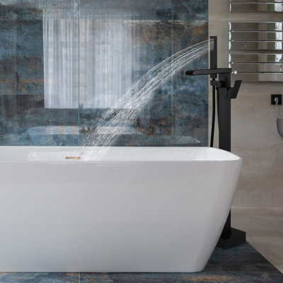 1 Handle Bathroom Waterfall Faucet