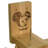 Wood Hanging Squirrel Feeder