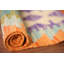 Tapis en laine multicolore réversible Kilim 4 x 6