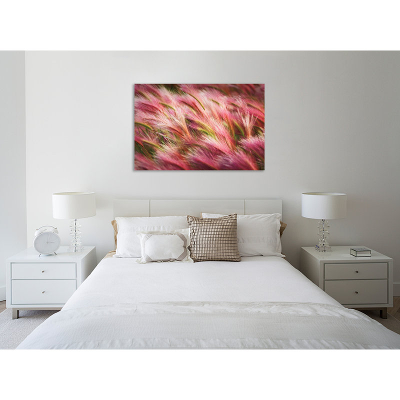 «Foxtail Barley II», toile tendue par Alan Majchrowicz, H 28 po x l 42 po x P 1,5 po
