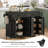 Mobile Kitchen Island, Kitchen Island Cart With 2 Drawers And Charging Station, Island Table For Kitchen, Home Bar Carts With Storage-835226520