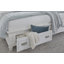 Très grand lit à panneau de rangement blanc avec 2 tiroirs et commode avec miroir de paysage et commode-1826605779-1826605780