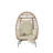 Wicker Egg Chair,Rattan Egg Chair Indoor Outdoor,Oversized Large Egg Chairs 600lbs with Cushion and Pillow for Porch, Backyard, Balcony-1276840502