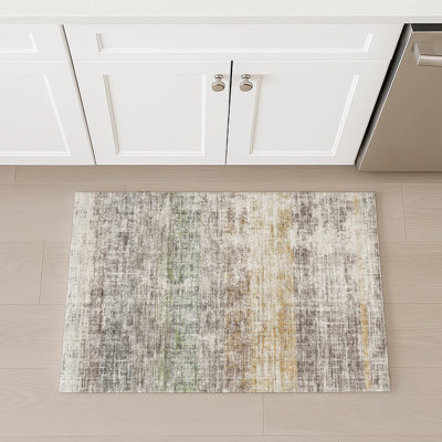 Machine Washable Indoor/Outdoor Kesler ACN2388 Stripes Rug