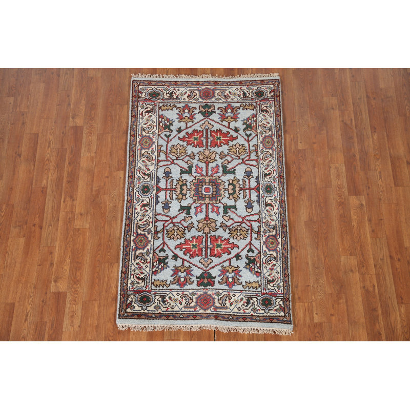 Tapis traditionnel indien clair 3x5