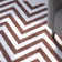 Greer Chevron Chocolate Area Rug