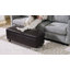41" Wide Faux Leather Upholstered Storage Bench-1444370129-1456004173