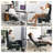 Double Layered Upholstered Executive Chairs with Footrest-1349653444