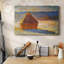 Haystacks in Snow par Monet-Gallery, toile tendue-894717735