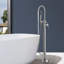 Robinet de baignoire à poignée double avec douche à main-50685914