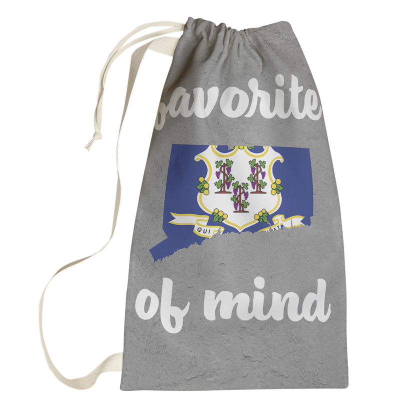 Sac à linge State of Mind, Petit (H 64 po x l 20 po x 1,5 po), Connecticut