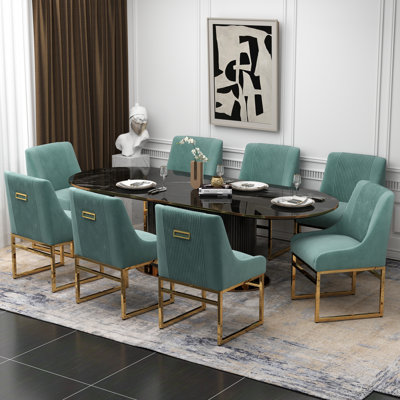 Baudel Velvet Side Chair