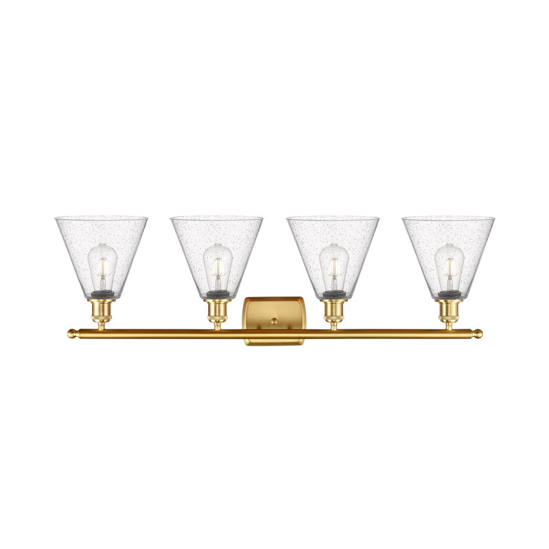 Anacani 4 - Light Vanity Light, No Bulb Included, Satin Gold