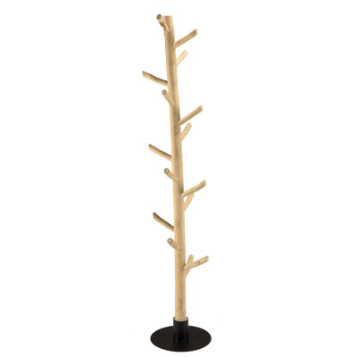 Cafferkey Solid Wood Freestanding Coat Rack
